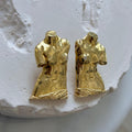 "Power of Detachment" - Sculptural Earrings