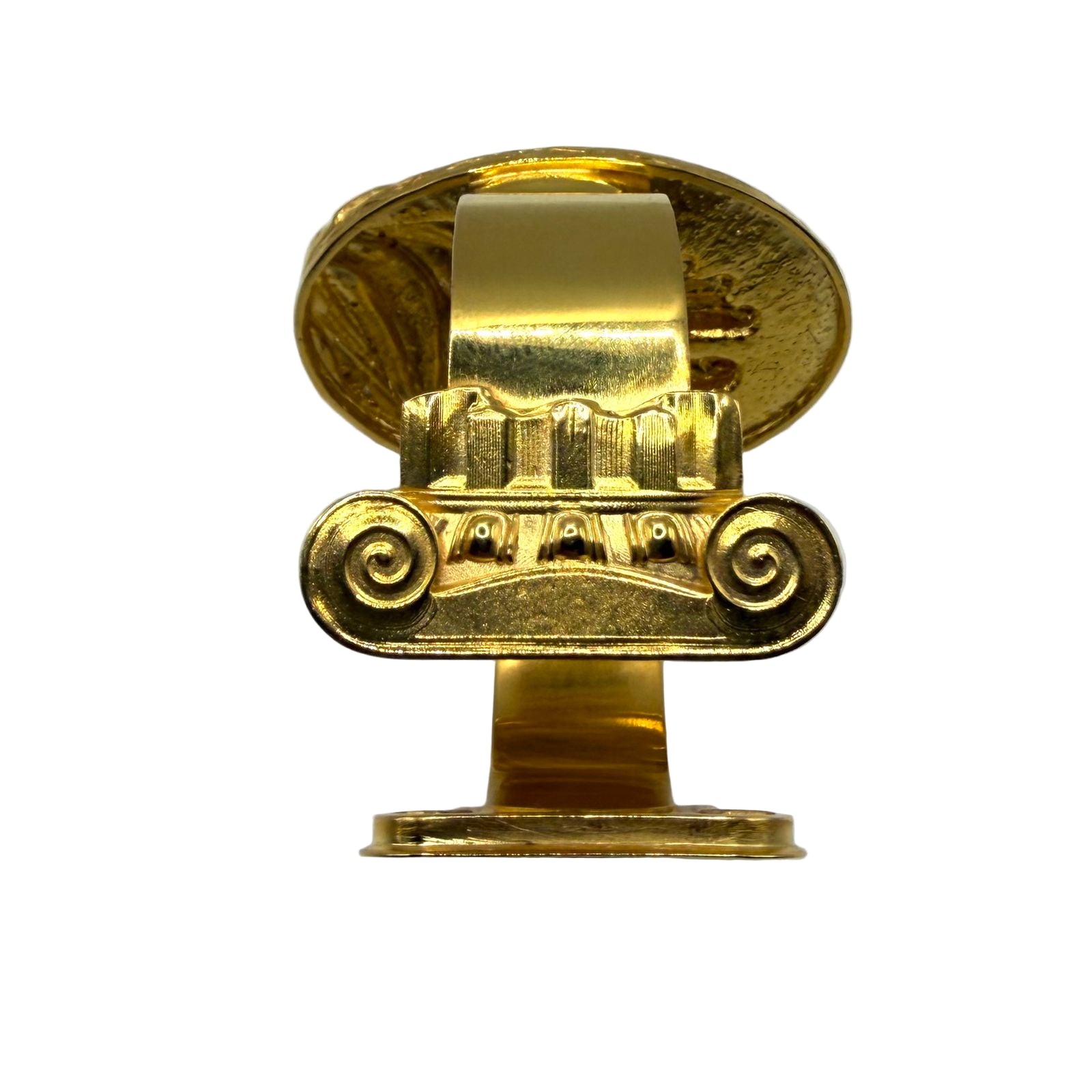 'Not Just a Toe" - Sculptural Brass Bracelet