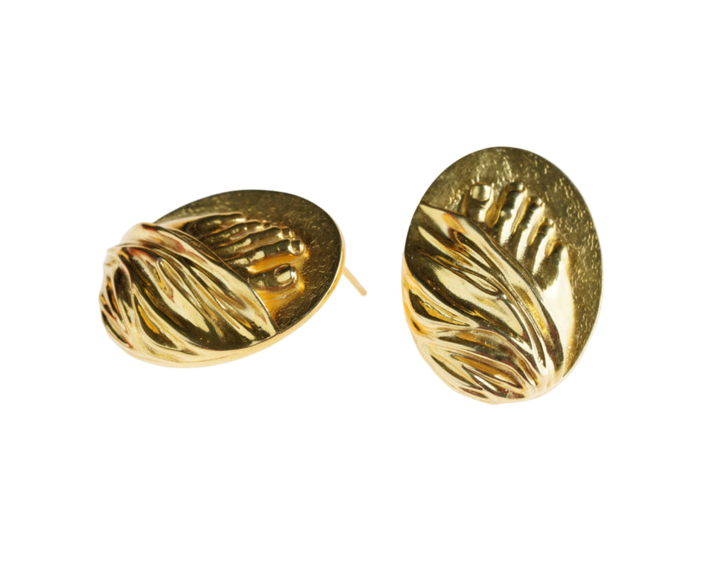 "Not Just a Toe" - Sculptural Earrings