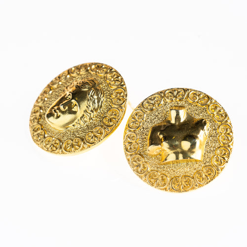 Unique art jewelry for women, mythology and art inspired silver earrings, perfect gift for the modern goddess. Venus de milo sculpture jewelry. 