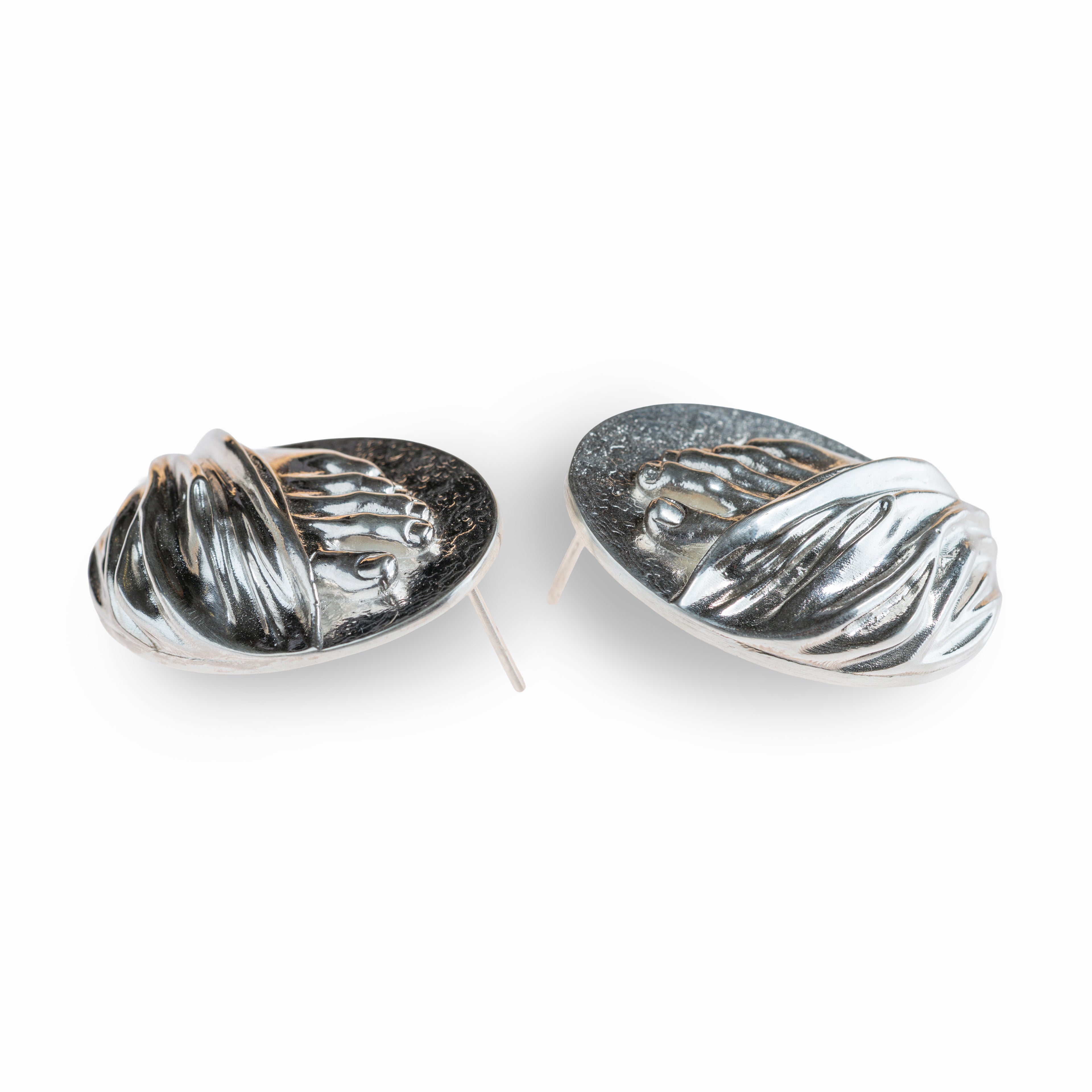 "Not Just a Toe" - Sculptural Earrings