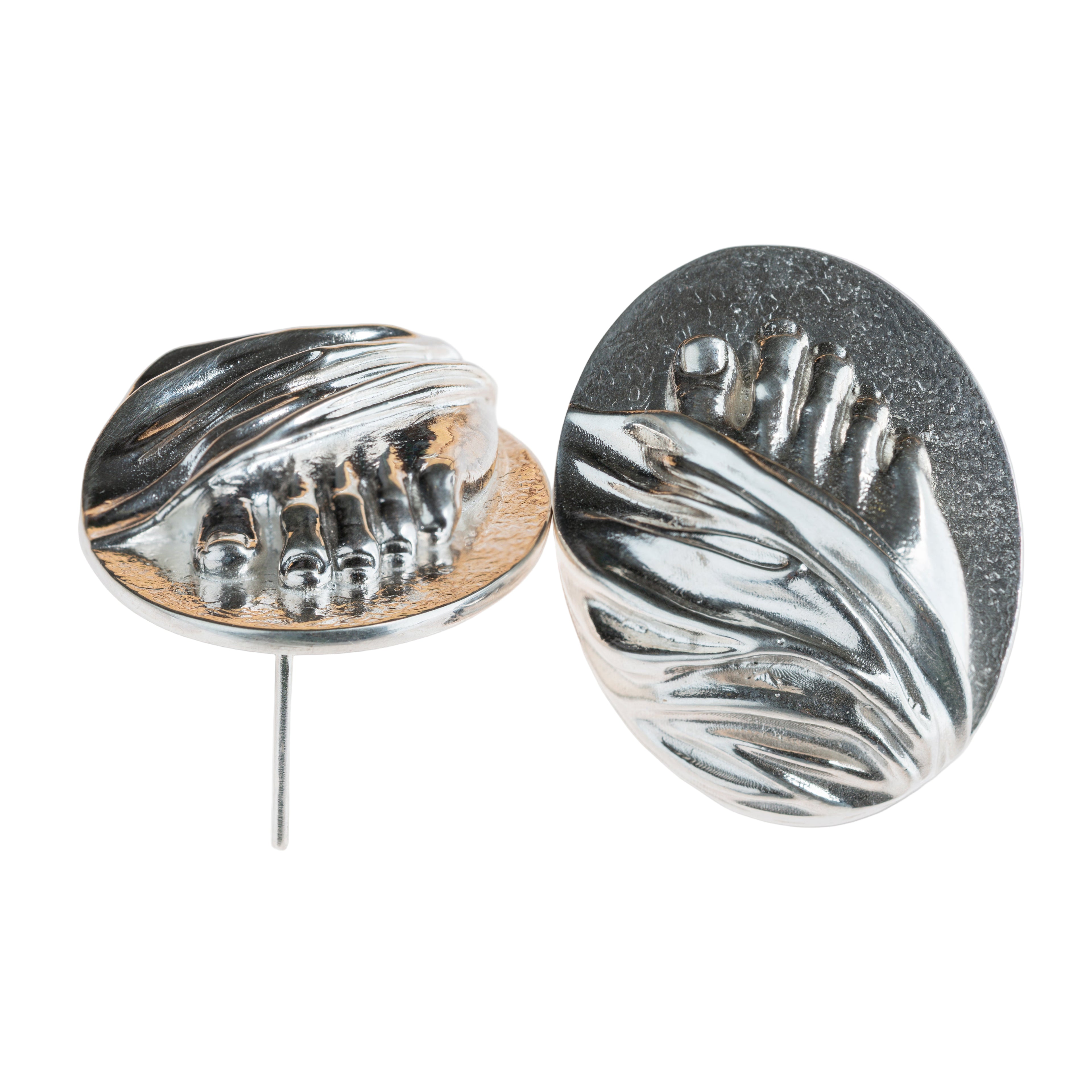 "Not Just a Toe" - Sculptural Earrings
