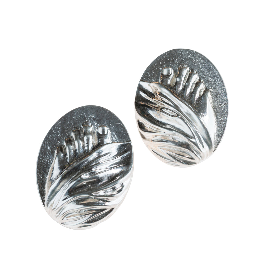 "Not Just a Toe" - Sculptural Earrings