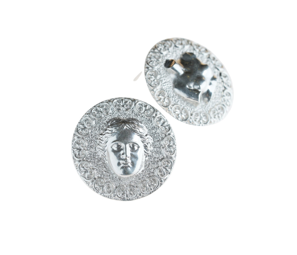 "Divine Balance" - Sculptural Silver Earrings