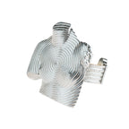 “Vibration of Feelings”- Sculptural Silver Ring