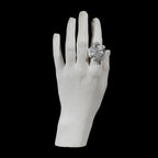 “Vibration of Feelings”- Sculptural Silver Ring