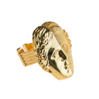 Temple jewelry, Pinky ring gold, gold fidget ring 