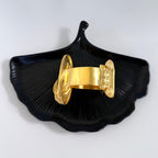 'Not Just a Toe" - Sculptural Brass Bracelet