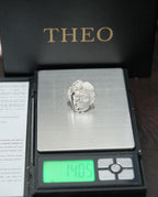 "IMAGINREALITY" Sculptural Silver Ring