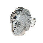 Ancient Greek art and sculpture-inspired jewelry for women, handmade sterling silver rings, unique art and mythology jewelry, perfect gift for women who love classical art and luxury fashion jewelry.