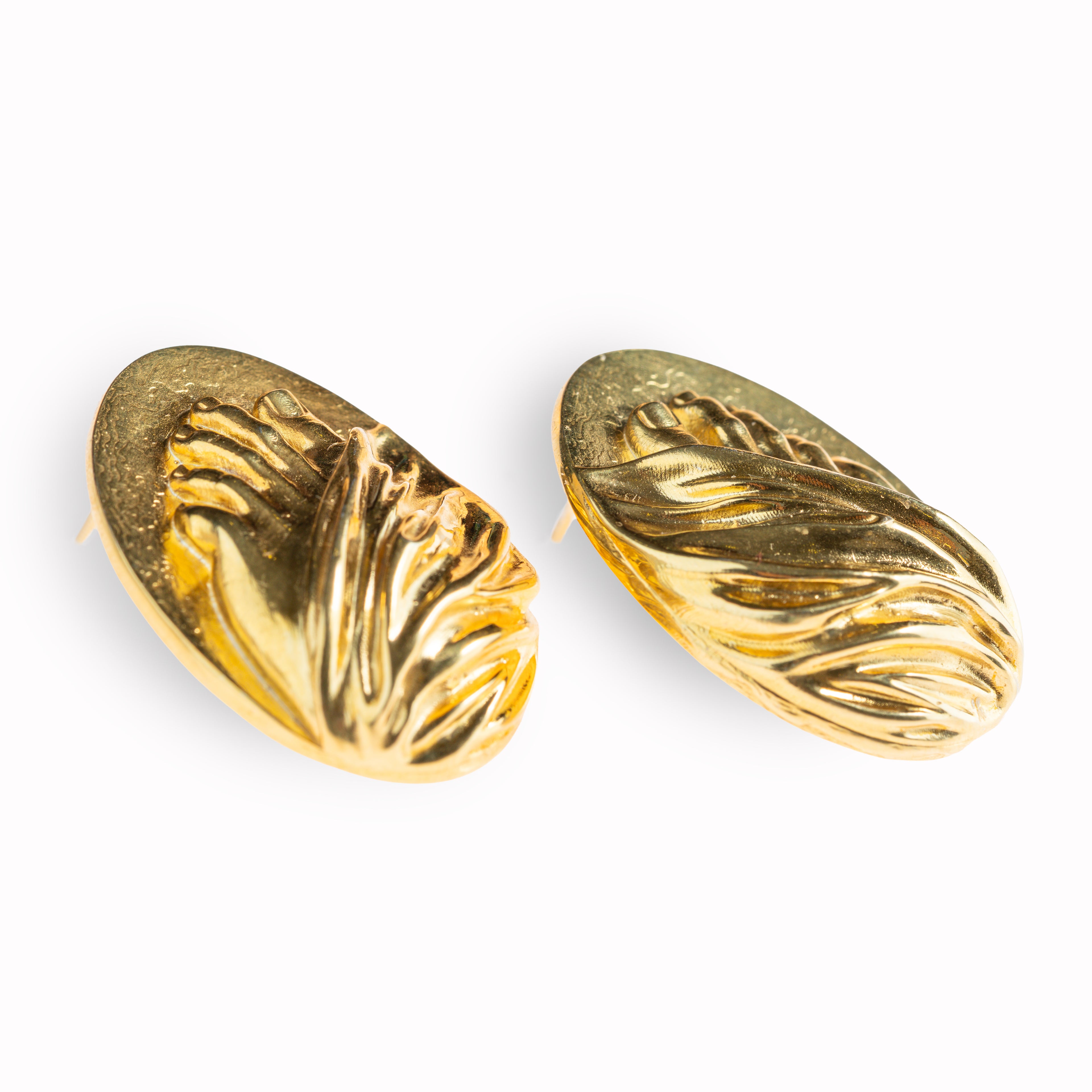 sterling silver earrings for woman art jewelry. greek toe or morton's toe art earrings. unique special gift for woman. 