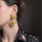 “Wings of Balance”- Sculptural  Earrings